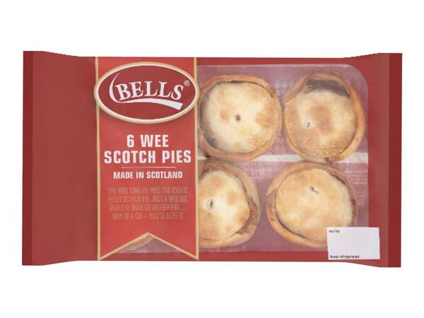 Bells 6 Mini Scotch Pies