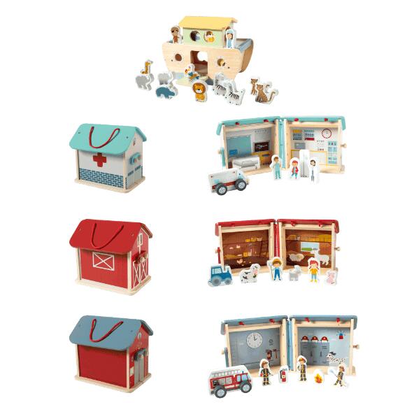 PLAYLAND(R) 				Houten speelset