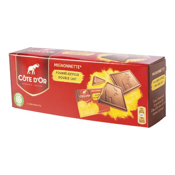 Mignonnette double lait, 21 pcs