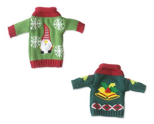 Merry Moments 
 Ugly Sweater Wine Bottle Cover