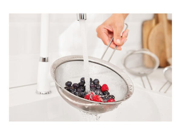 Ernesto Stainless Steel Sieve Set - Set of 3