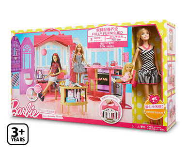 Barbie Glam Getaway House and Doll
