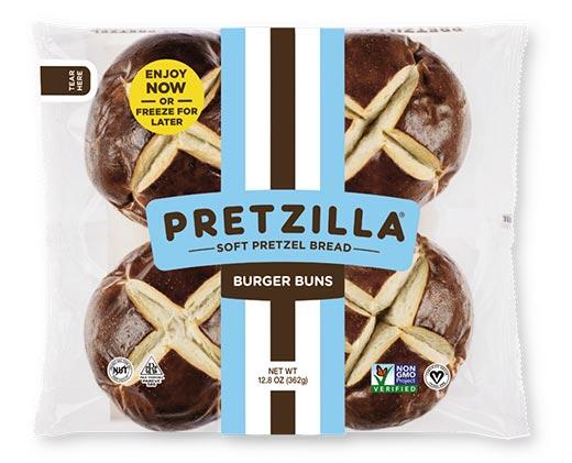 Pretzilla 
 Pretzel Hamburger Buns