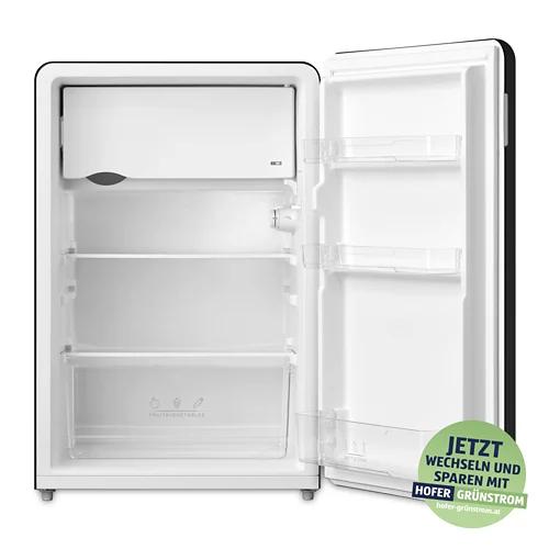 CEEM Retro Kühlschrank TLR 200 schwarz