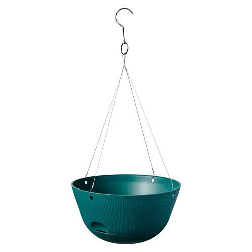 Self-Watering Hanging Planter, Blue