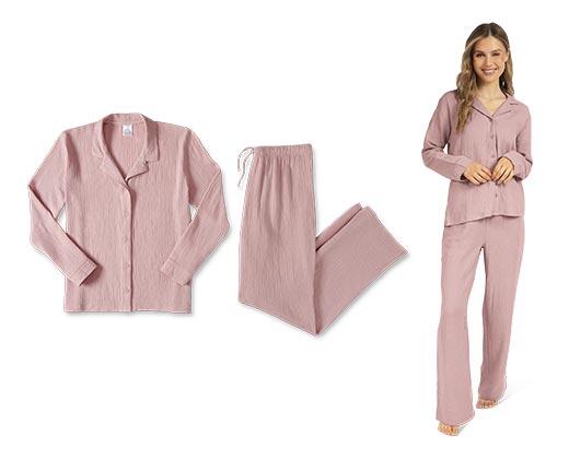 Serra 
 Ladies 2pc Textured Pajama Sets
