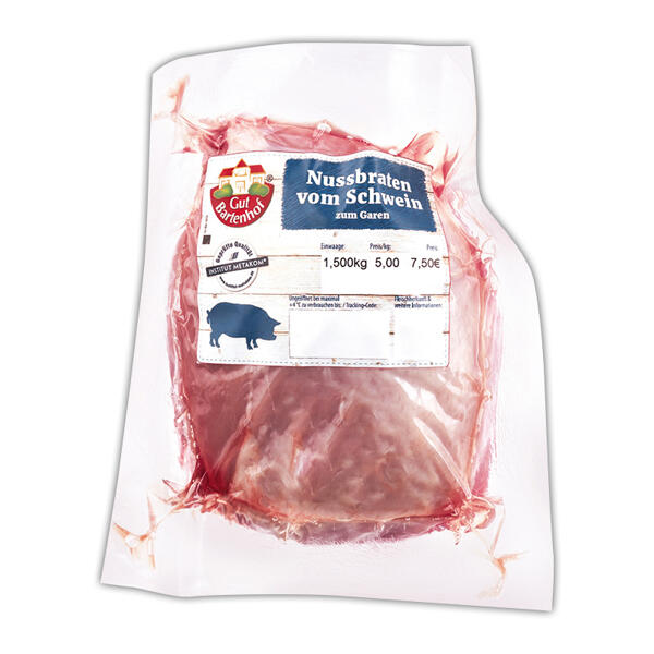 Nussbraten vom Schwein