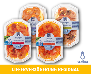ALMARE SEAFOOD Marinierte ASC Garnelen in Öl