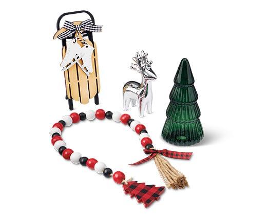 Merry Moments Holiday Tray Objects