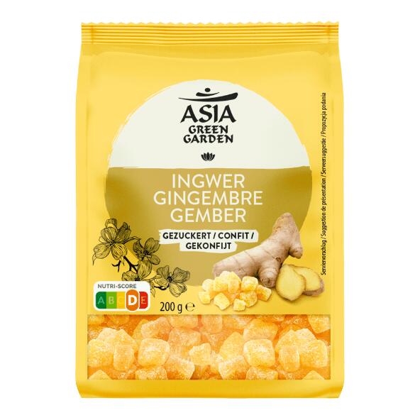 ASIA GREEN GARDEN(R) 				Kandierter Ingwer