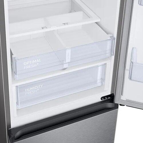 SAMSUNG Réfrigérateur-congélateur RB7300, WiFi, 344 litre, argent