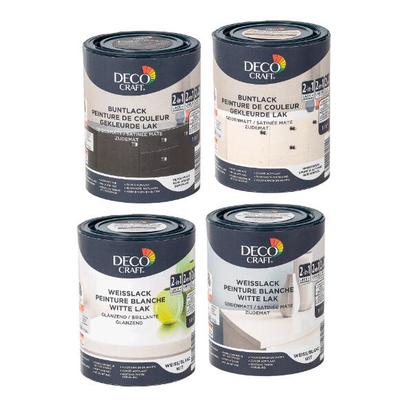 DECO CRAFT(R) Vernis blanc ou de couleur