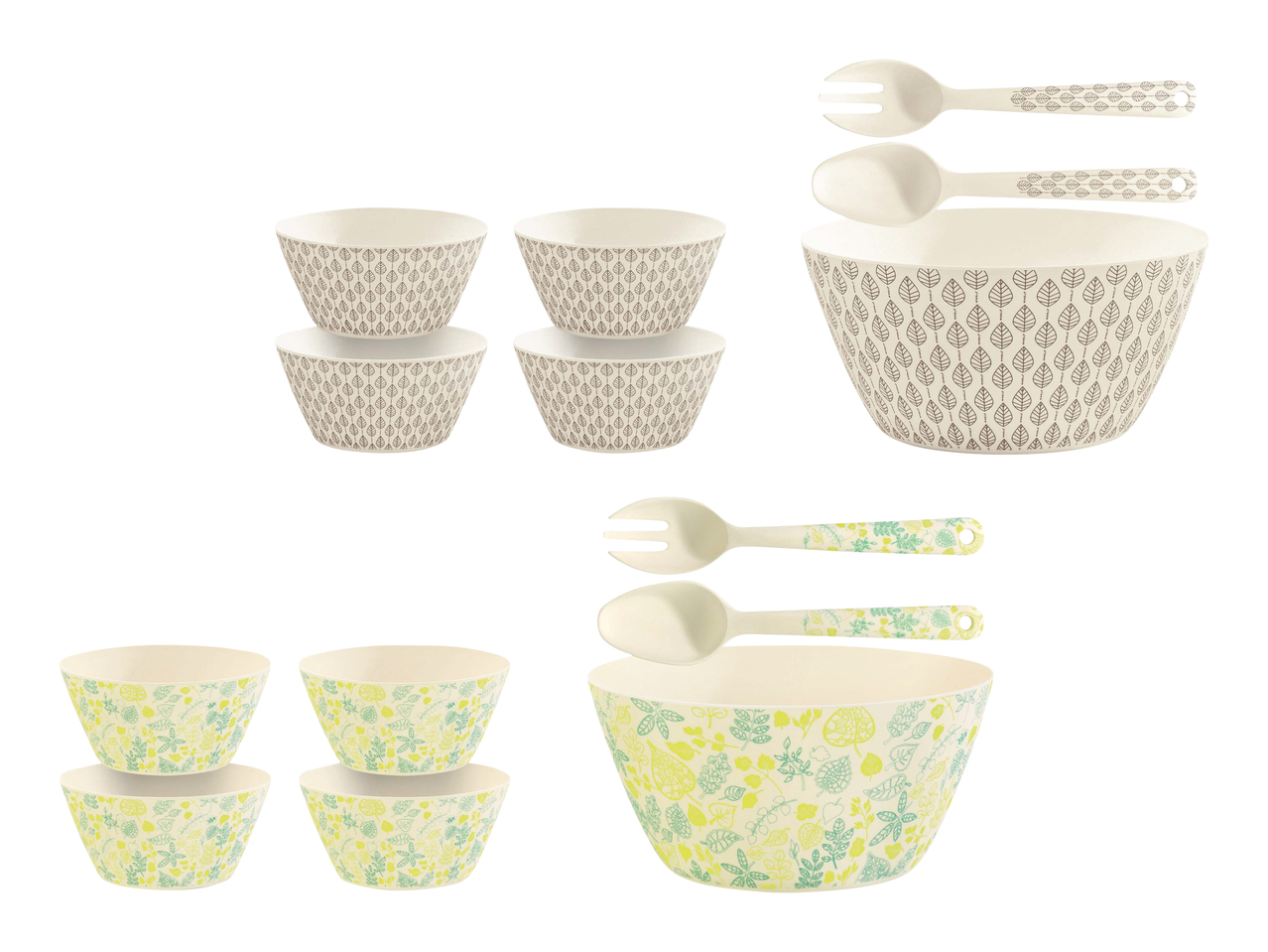 Set de saladiers, 7 pièces