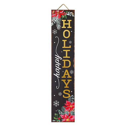 Holiday Reversible Porch Sign - Nutcracker/Holidays