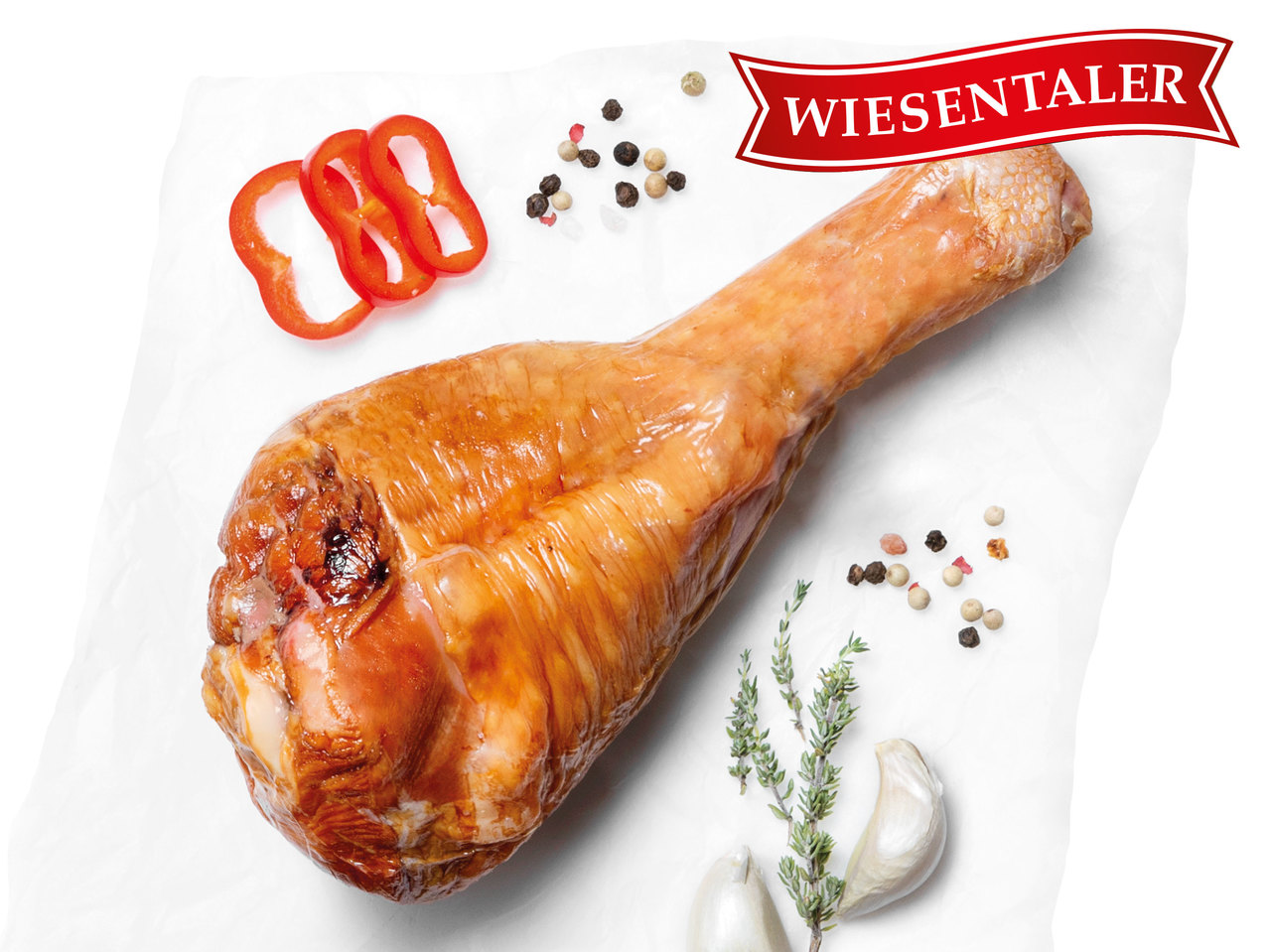 WIESENTALER Frische österreichische Putenunterkeule geräuchert