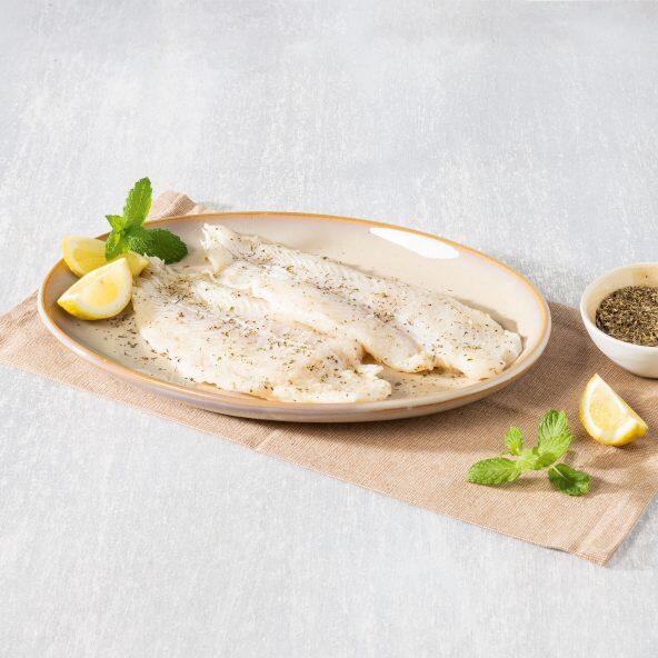 GOLDEN SEAFOOD(R) 				Gemarineerde pangasius, 2 st.