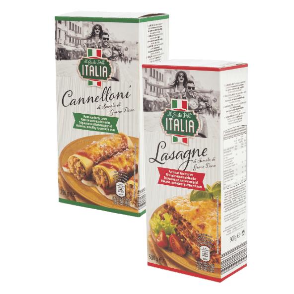 Feuilles pour cannelloni ou lasagne