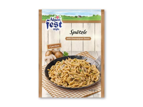 ALPENFEST Spätzle