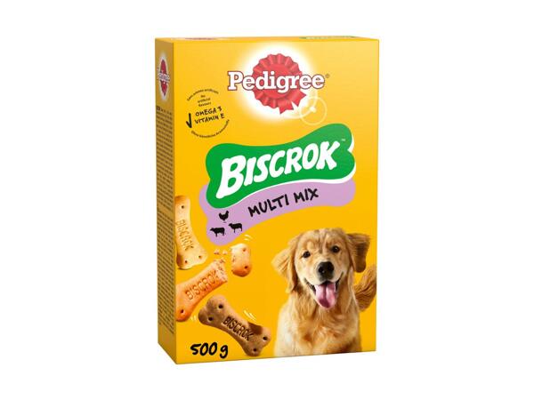 Snack pour chien Pedigree Biscrok multi mix