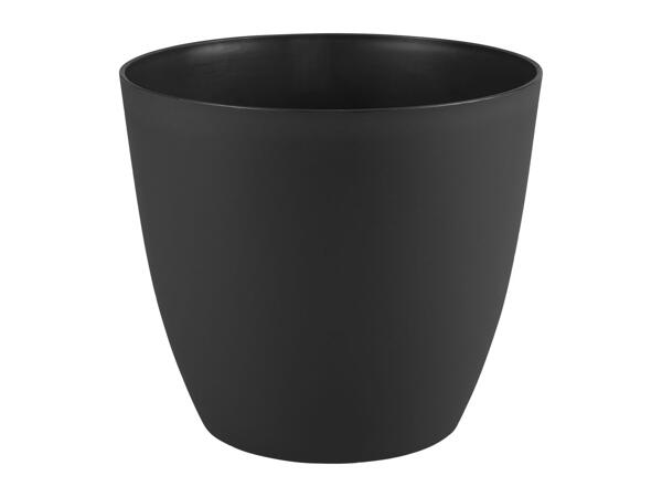 Parkside 18cm Plant Pot - Black