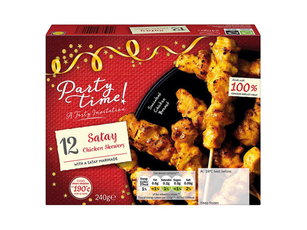 Partytime 12 Chicken Skewers