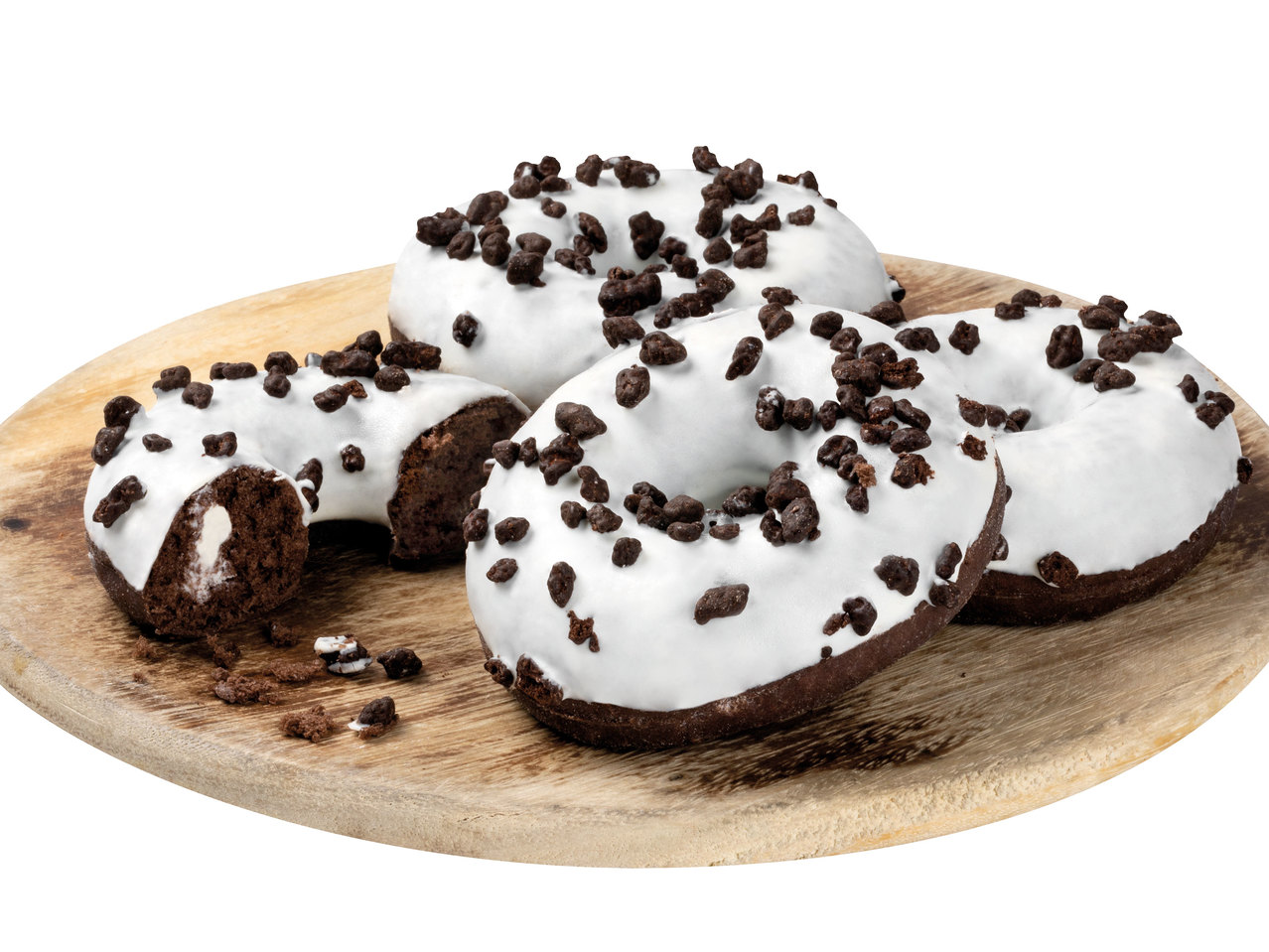 Gefüllter Schoko-Donut