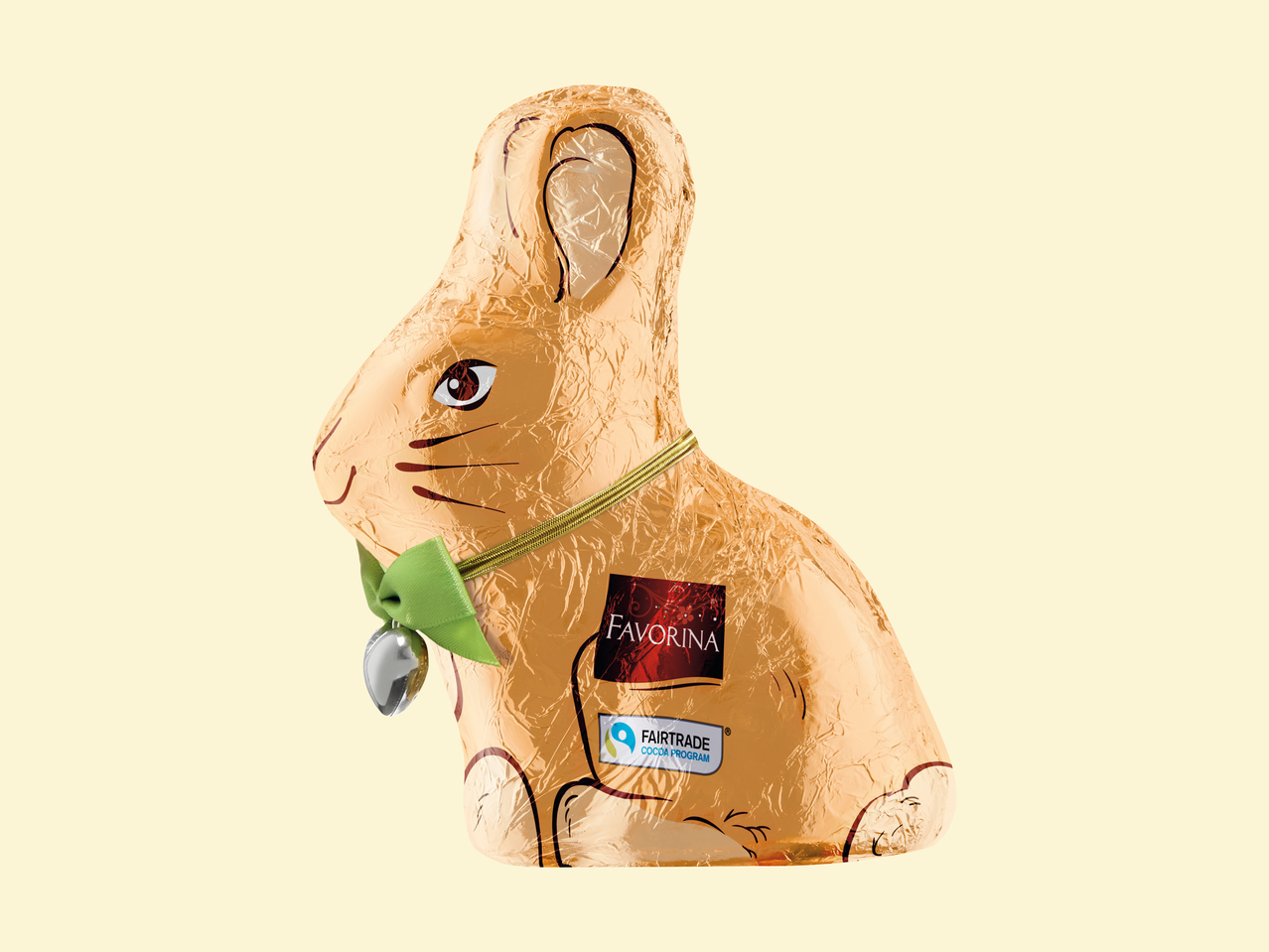 Lapin avec petit nœud
