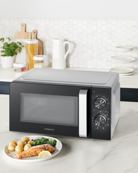 Ambiano Silver Microwave Oven