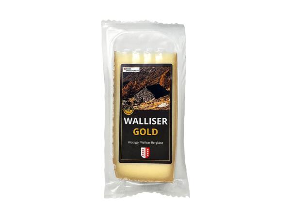 Fromage Gold des montagnes du Valais (uniquement en Suisse romande et au Tessin)