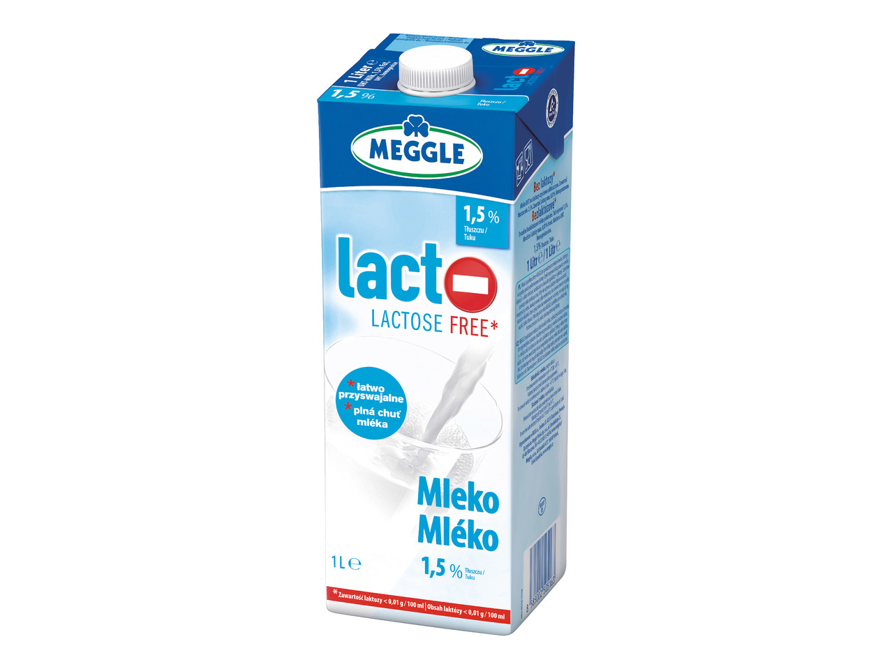 TRVANLIVÉ MLÉKO 1,5% BEZ LAKTÓZY
