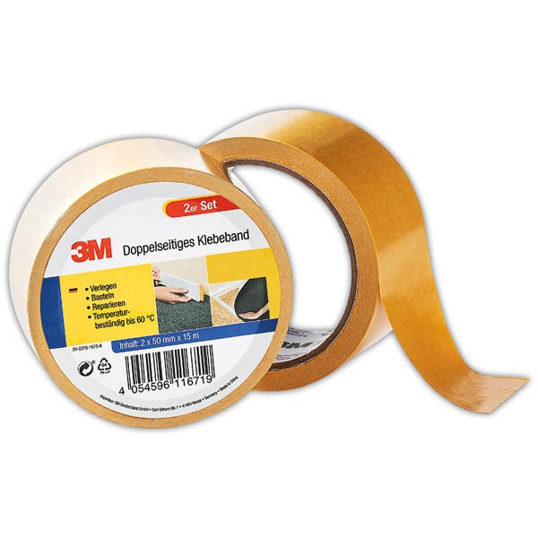 Doppelseitiges Klebeband 2er-Set