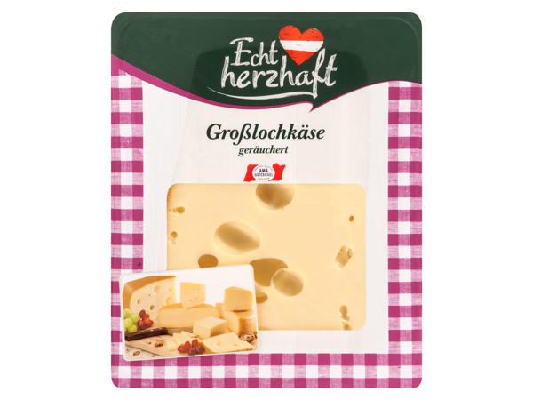 ECHT HERZHAFT Großlochkäse