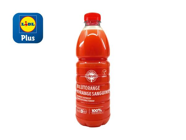 Jus d'orange sanguine (valable uniquement en Suisse alémanique et en Suisse romande)