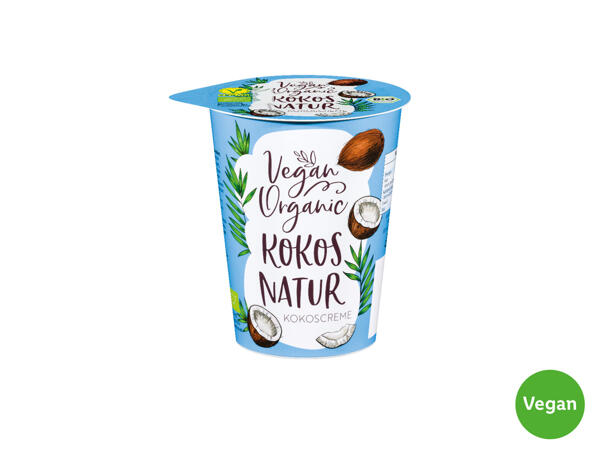 Bio vegansk kokosyoghurt