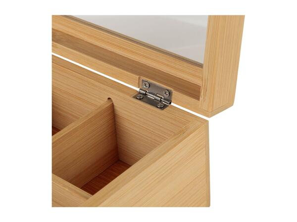 Livarno Home Bamboo Tea Box