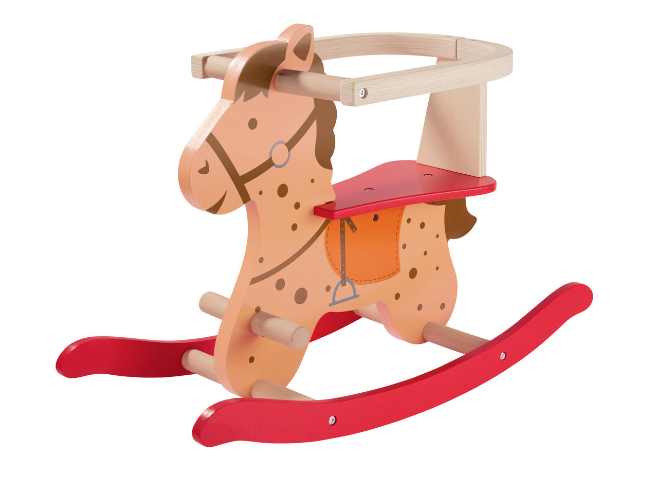 PLAYTIVE JUNIOR Kids' Wooden Trike/ Rocking Horse