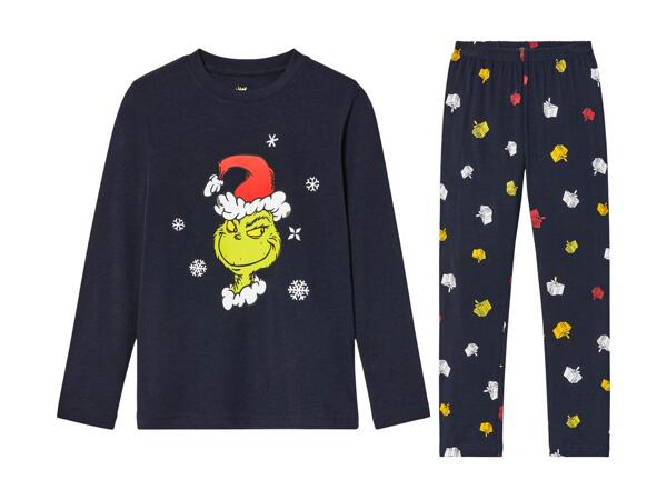 Boys' pyjama set "Grinch"