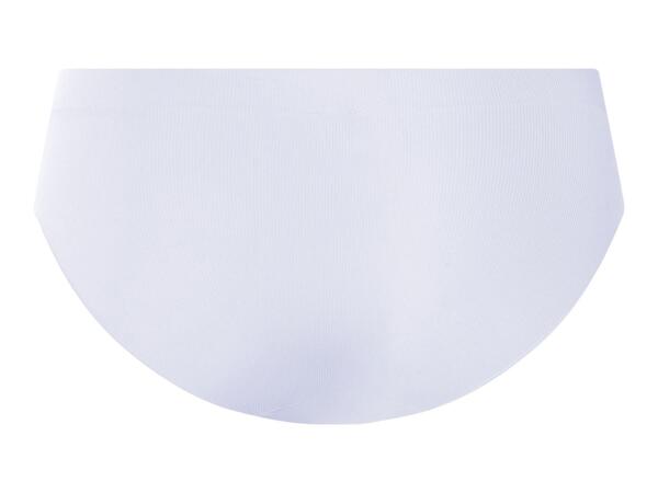 Esmara Ladies' Ribbed Briefs - 3 Pack - White