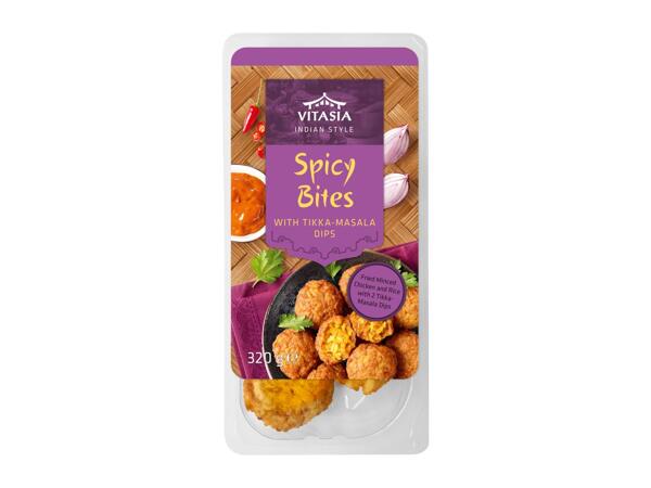 Spicy Chicken Bites with Dip