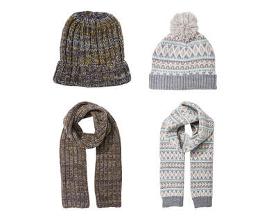 Adult's Knitted Beanie, Scarf or Neckwarmer