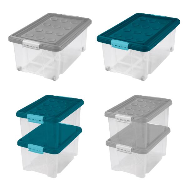 HOME CREATION(R) 				Stapelbox, 1 oder 2 St.