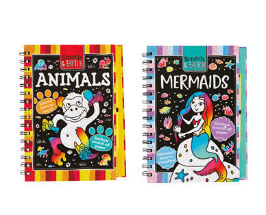 Scratch and Sketch Books