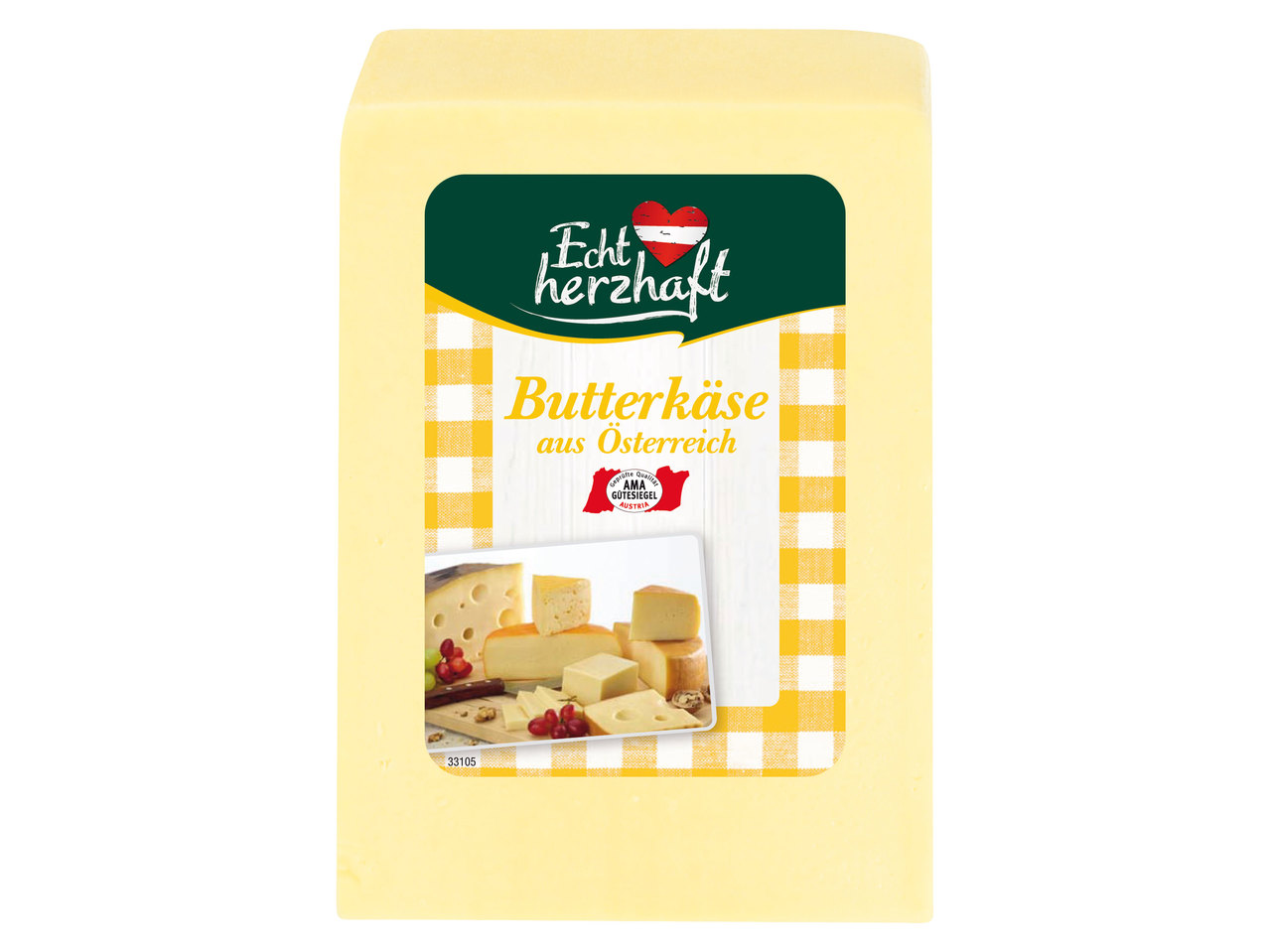 ECHT HERZHAFT Butterkäse
