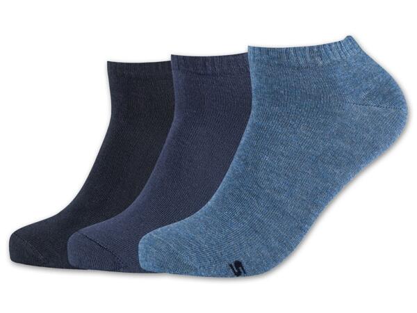 Damen/​Herren Socken, 3 Paar
