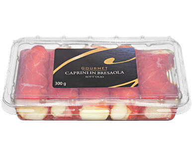 GOURMET 
 ROULEAUX DE BRESAOLA AU FROMAGE FRAIS