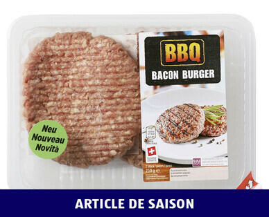 BBQ 
 BACON BURGER