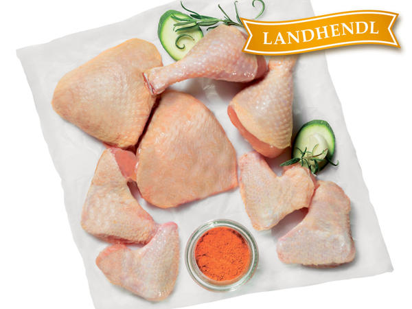 LANDHENDL Frische österreichische Hendl-Grillplatte