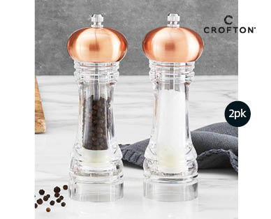 Copper Salt and Pepper Grinder 2pk