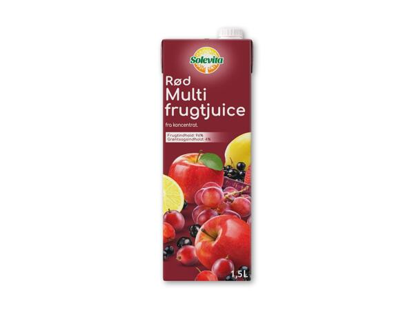 SOLEVITA Multifrugtjuice eller multivitaminsaft