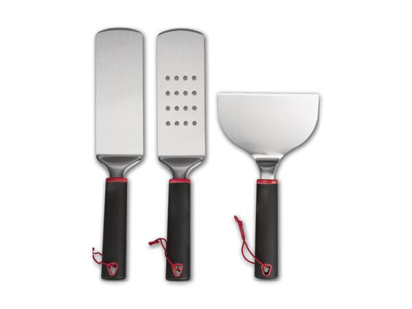 Grillbesteck-/Grillwender-Set, 4-teilig